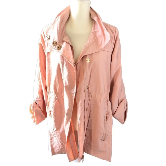 Adyson Parker Full Zip Jacket Venetian Pink Size Large NWT - Picture 2 of 7